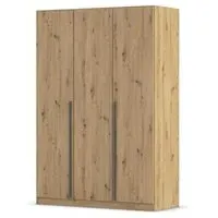 Alba 3 Door Wardrobe - Artisan Oak