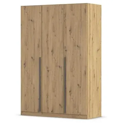 Alba 3 Door Wardrobe - Artisan Oak
