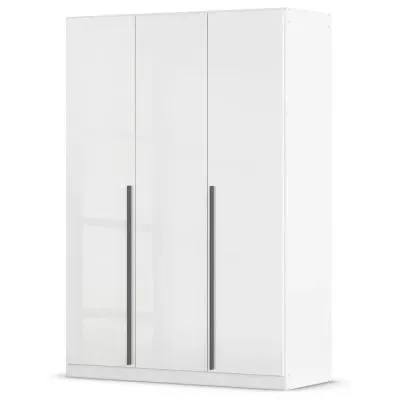 Alba 3 Door Wardrobe - White