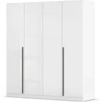 Alba 4 Door Wardrobe - White Gloss