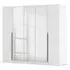 Alba 5 Door Mirror Wardrobe - Alpine White