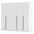 Alba 5 Door Wardrobe - Alpine White
