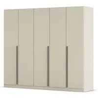 Alba 5 Door Wardrobe - Champagne
