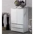 Aldono 2 Door 2 Drawer Cabinet - Alpine White