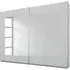 Alegro 2 Door Mirror Sliding Wardrobe - Grey