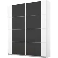 Artemis 181cm 2 Door Sliding Wardrobe - Alpine White