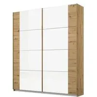 Artemis 181cm 2 Door Sliding Wardrobe - Artisan Oak