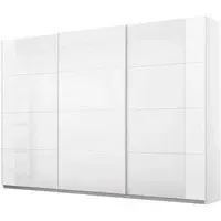 Artemis 271cm 3 Door Sliding Wardrobe - Alpine White