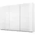 Artemis 271cm 3 Door Sliding Wardrobe - Alpine White