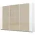 Artemis 271cm 3 Door Sliding Wardrobe - Alpine White