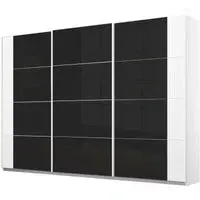Artemis 271cm 3 Door Sliding Wardrobe - Alpine White