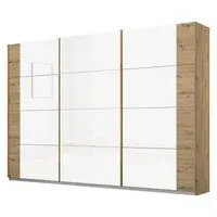 Artemis 271cm 3 Door Sliding Wardrobe - Artisan Oak