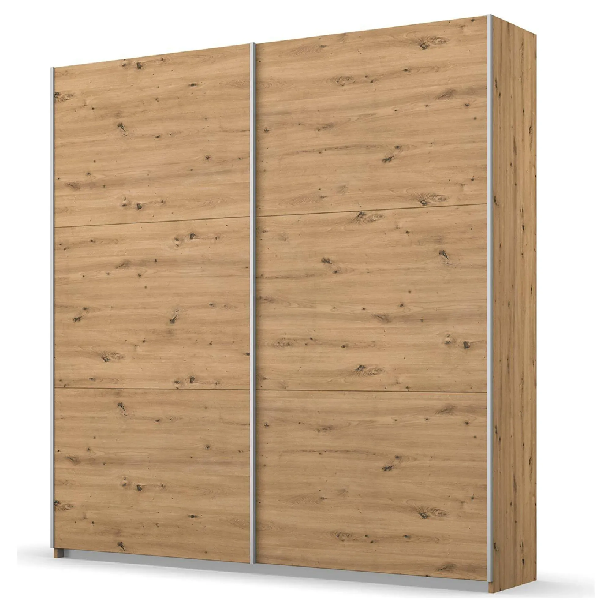 Aurelio 2 Door Sliding Wardrobe - Artisan Oak