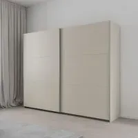 Aurelio 2 Door Sliding Wardrobe - Champagne