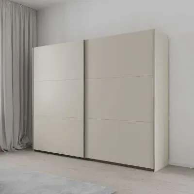 Aurelio 2 Door Sliding Wardrobe - Champagne
