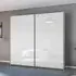 Aurelio 218cm 2 Door Sliding Wardrobe - White High Gloss