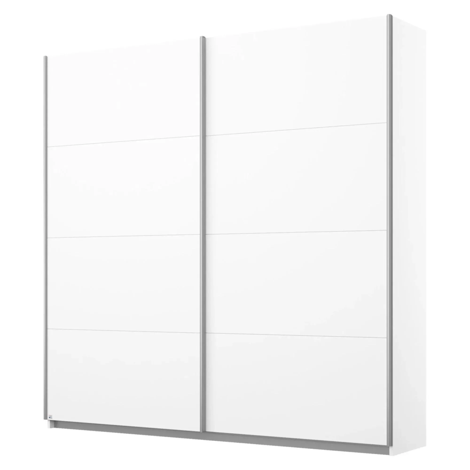 Belluno 2 Door Sliding Wardrobe - Alpine White