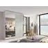 Beluga Extra 2 Door Mirror Sliding Wardrobe - Silk Grey
