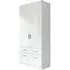 Celle 2-Door Wardrobe with Drawers - White