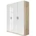 Celle 3-Door Wardrobe - Sonoma Oak, White