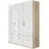 Celle 3-Door Wardrobe with Drawers - Sonoma Oak