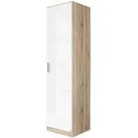Celle 47cm Wardrobe - Oak, White