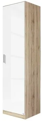 Celle 47cm Wardrobe - Oak, White