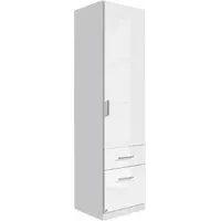 Celle 47cm Wardrobe with Drawers LH Door - White