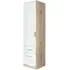 Celle 47cm Wardrobe with Drawers RH Door - Sonoma Oak, White