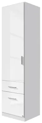 Celle 47cm Wardrobe with Drawers RH Door - White