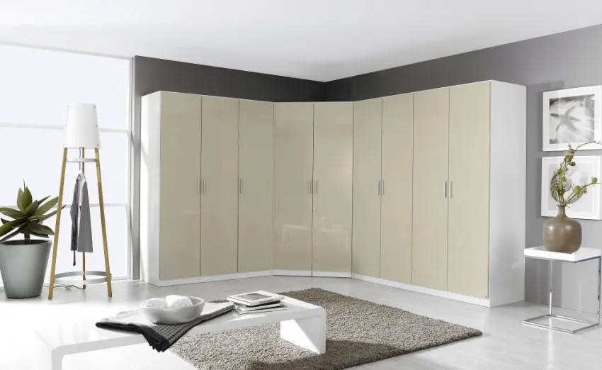 Celle Gloss Corner Wardrobe