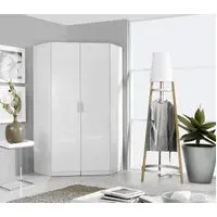 Celle Gloss Corner Wardrobe