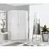 Celle Gloss Corner Wardrobe