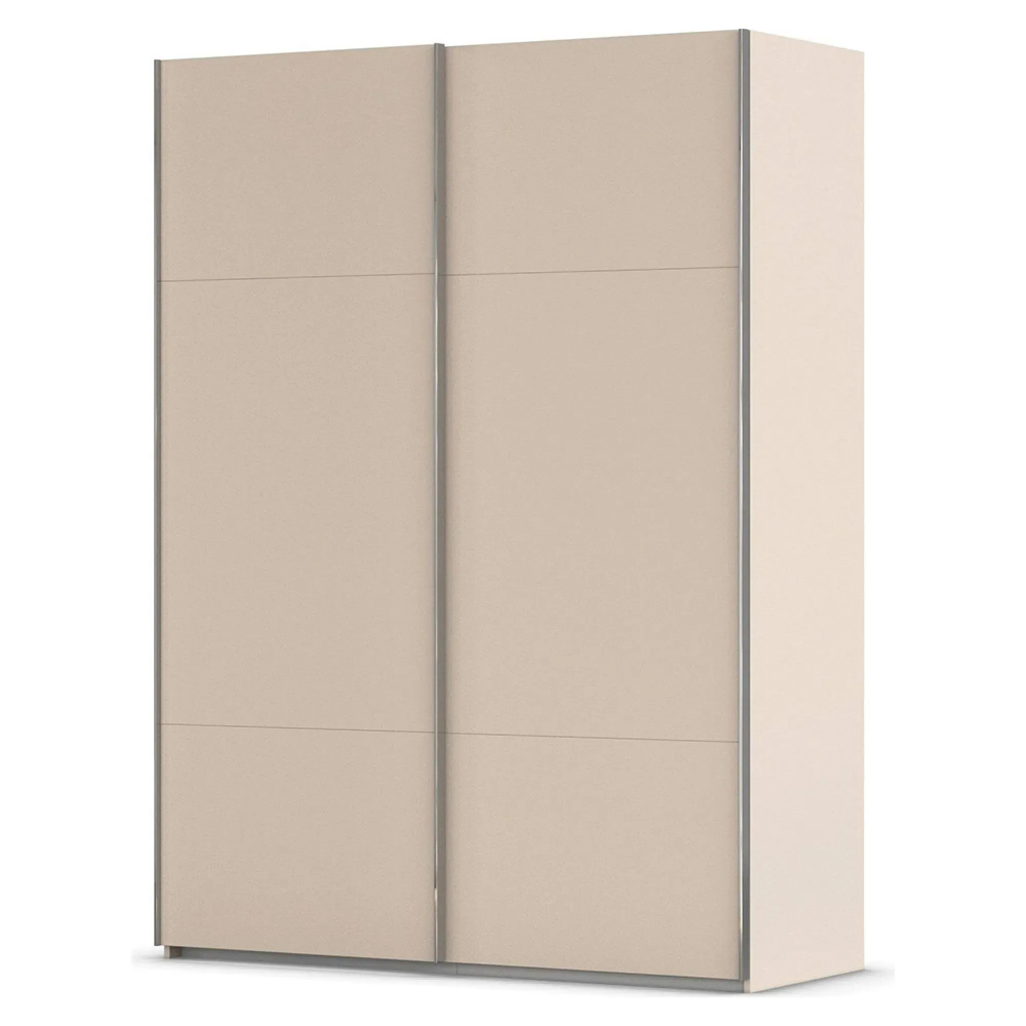 Contido 2 Door Sliding Wardrobe with Extras - Champagne