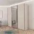 Contido 3 Door Sliding Mirror Wardrobe with Extras - Champagne