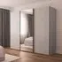 Contido 3 Door Sliding Mirror Wardrobe with Extras - Silk Grey