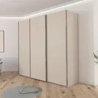 Contido 3 Door Sliding Wardrobe with Extras - Champagne