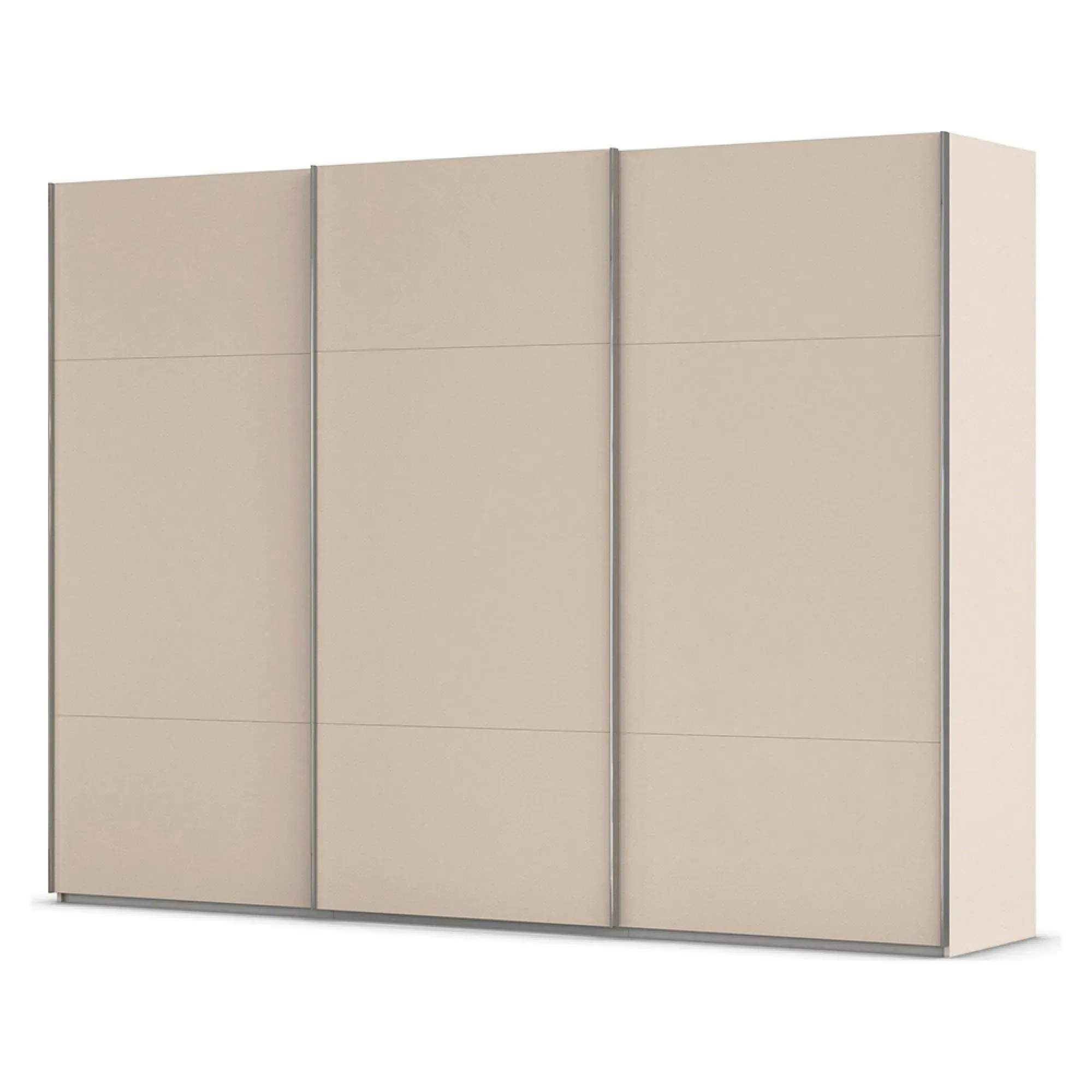 Contido 301cm 3 Door Sliding Wardrobe with Extras - Champagne