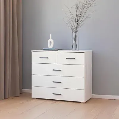Corvo 3+2 Drawer Chest - Alpine White image