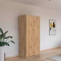 Costa 91cm 2 Door Wardrobe - Artisan Oak