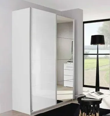 Elegant4you Gloss Sliding Wardrobe