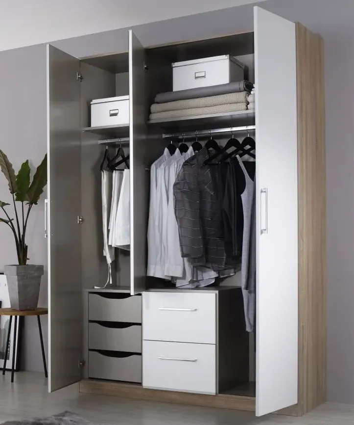 Ellesse Combi Wardrobe with Sliding Door