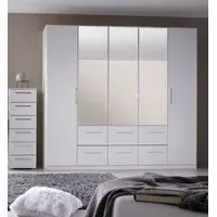 Ellesse Combi Wardrobe with Sliding Door