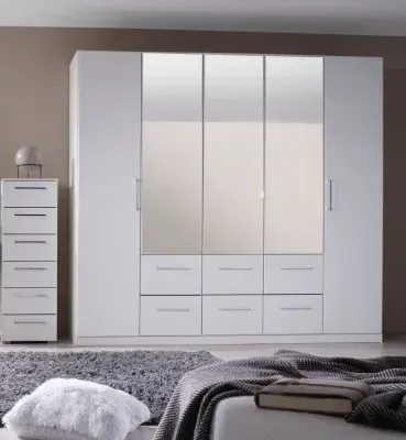 Ellesse Combi Wardrobe with Sliding Door