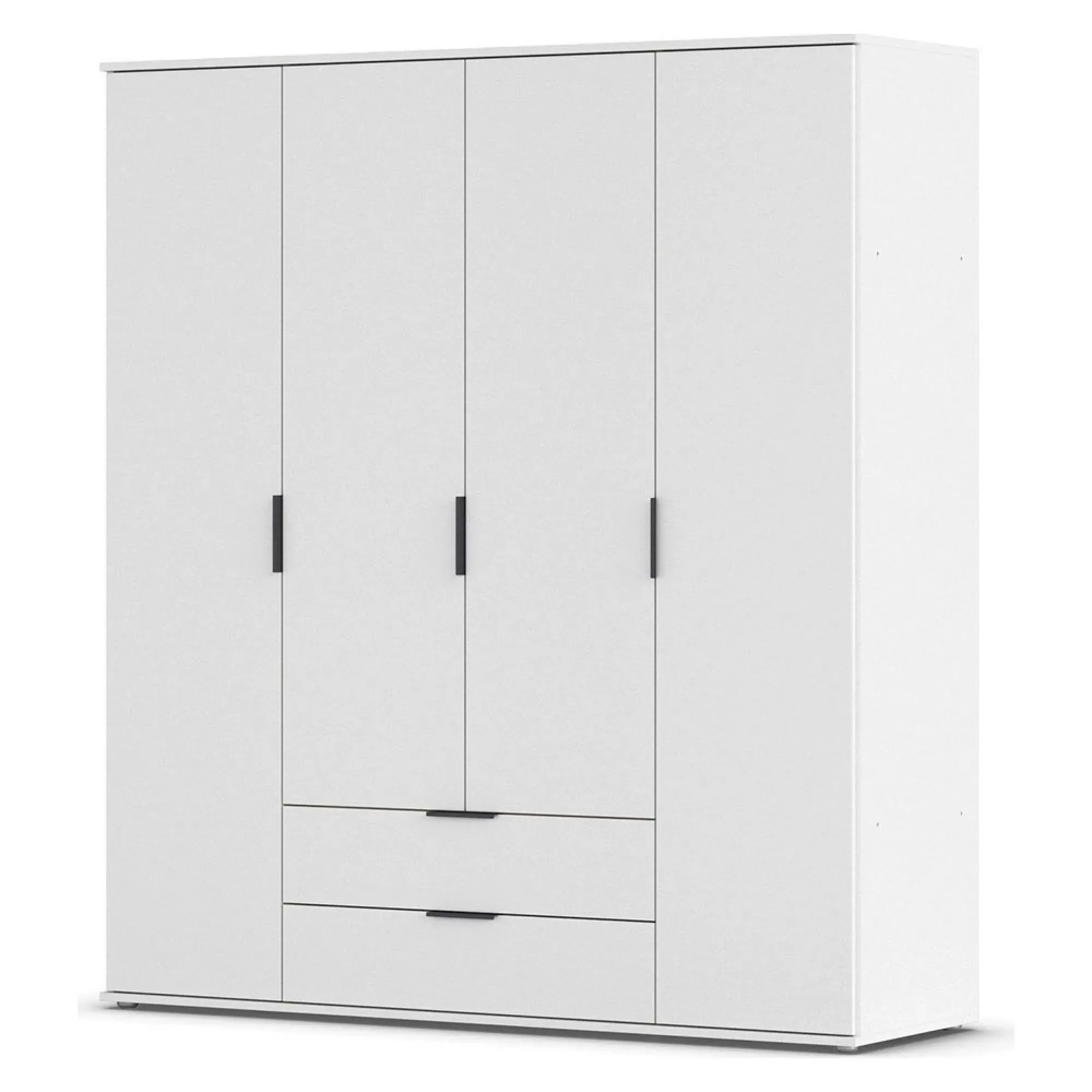 Essea 4 Door Wardrobe - Alpine White