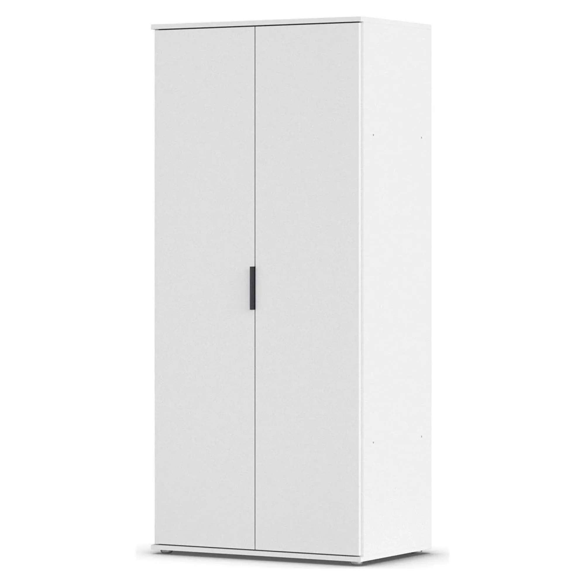 Essea 85cm 2 Door Wardrobe - Alpine White