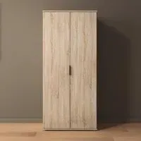 Essea 85cm 2 Door Wardrobe - Sonoma Oak