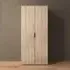 Essea 85cm 2 Door Wardrobe - Sonoma Oak