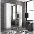 Essensa 4 Door Mirror Wardrobe - White