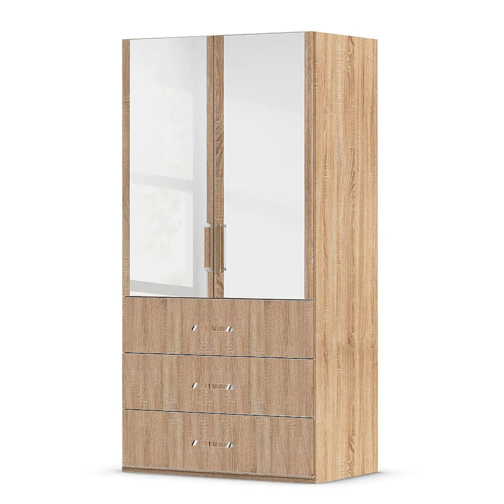 Evelyn 2 Door Combi Wardrobe - Sonoma Oak